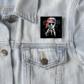 Grappig Trump Golf van Amerika 2025 4 juli Vierkante Button 5,1 Cm (In situ)