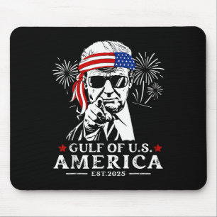 Grappig Trump Golf van Amerika 2025 Happy 4th Of Muismat