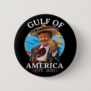 Grappig Trump Golf van Amerika 2025 Trump Merchand Ronde Button 5,7 Cm