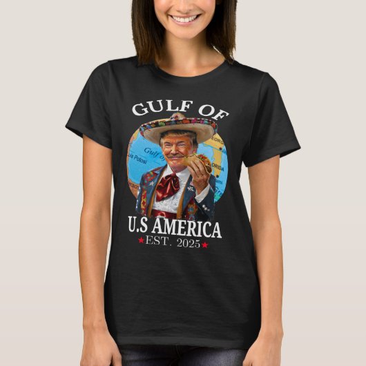 Grappig Trump Golf van Amerika 2025 Trump Merchand T-shirt (Voorkant)