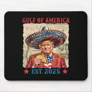 Grappig Trump Golf van Amerika 2025 Trump Taco Mex Muismat