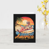 Grappig Trump Golf van Amerika EST 2025 Kaart (Gele Bloem)