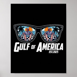 Grappig Trump Golf van Amerika EST 2025 Trump Poster