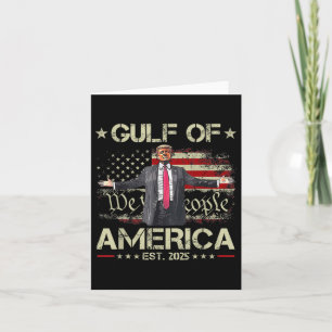 Grappig Trump Golf van Amerika EST 2025 USA Americ Kaart