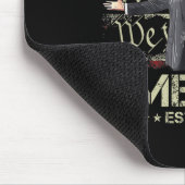 Grappig Trump Golf van Amerika EST 2025 USA Americ Muismat (Hoek)