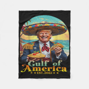 Grappig Trump Golf van Amerika Retro EST 2025 Golf Fleece Deken