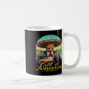 Grappig Trump Golf van Amerika Retro EST 2025 Golf Koffiemok