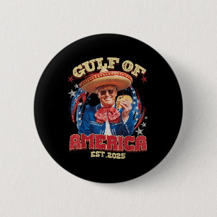Grappig Trump Golf van de VS Amerika EST 2025 Golf Ronde Button 5,7 Cm