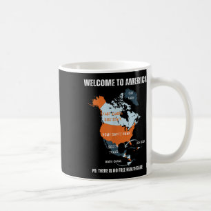Grappig Trump Groenland Panamakanaal Canada Mexico Koffiemok