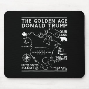 Grappig Trump Groenland Panamakanaal Canada Mexico Muismat