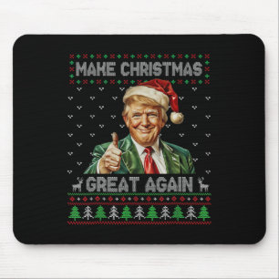 Grappig Trump Kerst Shirt Maak Kerst Groot Een Muismat