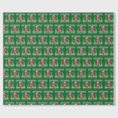 Grappig Trump Kerstcadeau Inpakpapier (Vlak)