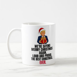 Grappig Trump Kerstcadeau Tremendous Koffiemok