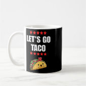 Grappig Trump Kipt Altijd Me Out Me Let's Go Taco Koffiemok (Links)