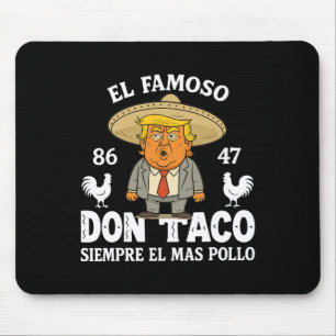 Grappig Trump Kipt Altijd Me Out Me Let's Go Taco Muismat