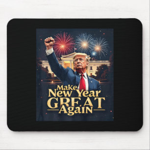 Grappig Trump maakt nieuwjaar weer geweldig Trump Muismat