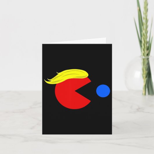 Grappig Trump Man 2024 PAC T-shirt - Trump Man NE  Kaart (Voorkant)