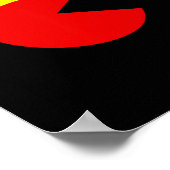 Grappig Trump Man 2024 PAC T-shirt - Trump Man NE  Poster (Hoek)