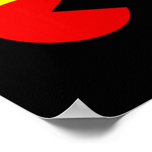 Grappig Trump Man 2024 PAC T-shirt - Trump Man NE  Poster (Hoek)