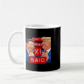 Grappig Trump Meme Grappig Koffiemok (Links)