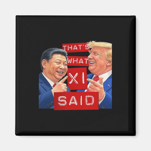 Grappig Trump Meme Grappig Magneet (Voorkant)