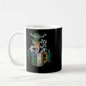 Grappig Trump Paddy's Back St. Patrick Day Grappig Koffiemok (Links)