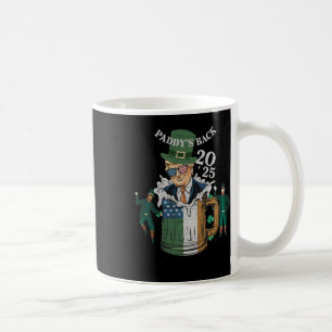 Grappig Trump Paddy's Back St. Patrick Day Grappig Koffiemok