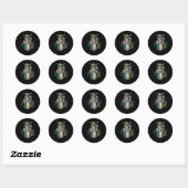 Grappig Trump Paddy's Back St. Patrick Day Grappig Ronde Sticker (Vel)