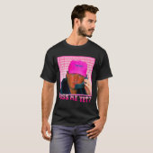 Grappig Trump Pink Mis Me Nog T-shirt (Voorkant volledig)