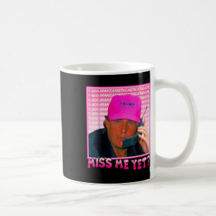 Grappig Trump Pink Miss Me Yet, Trump 2024 Koffiemok