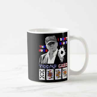 Grappig Trump Poker Shirt Ik Dont Bluff The Nuts A Koffiemok