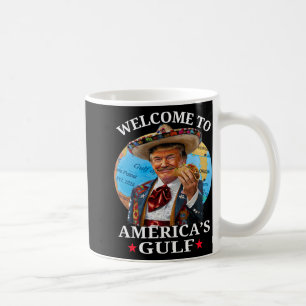 Grappig Trump Shirt Amerika's Golf Est 2025 Trump  Koffiemok