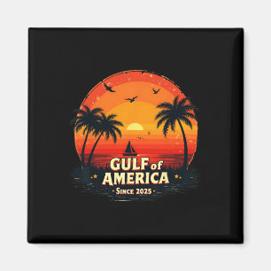 Grappig Trump Shirt Golf van Amerika 2025 Grappig Magneet