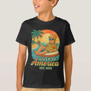 Grappig Trump Shirt Golf van Amerika EST 2025
