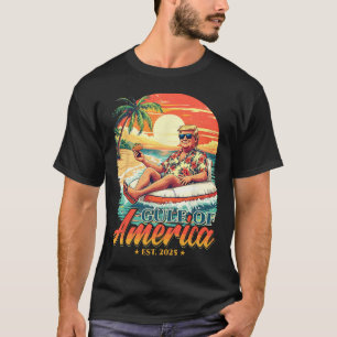 Grappig Trump Shirt Golf van Amerika EST 2025 1