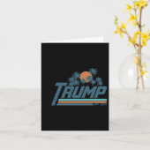 Grappig Trump Shirt Golf van Amerika EST 2025 ( 2 Kaart (Gele Bloem)