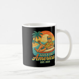 Grappig Trump Shirt Golf van Amerika EST 2025 2 Koffiemok