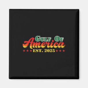 Grappig Trump Shirt Golf van Amerika Est. 2025 (2) Magneet
