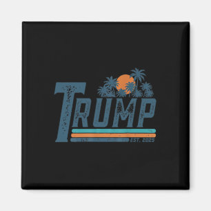 Grappig Trump Shirt Golf van Amerika EST 2025 (2 s Magneet