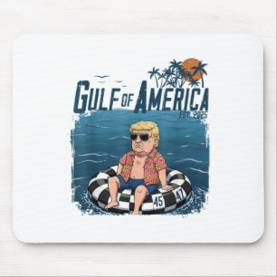 Grappig Trump Shirt Golf van Amerika EST 2025 4e Muismat