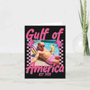 Grappig Trump Shirt Golf van Amerika EST 2025 Kaart