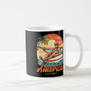 Grappig Trump Shirt Golf van Amerika EST 2025 Koffiemok