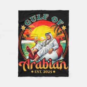 Grappig Trump Shirt Golf van Arabische EST 2025 Gr Fleece Deken