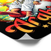 Grappig Trump Shirt Golf van Arabische EST 2025 Gr Poster (Hoek)