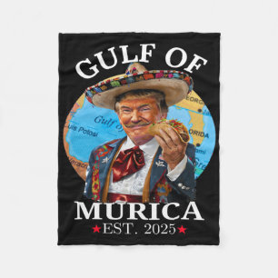 Grappig Trump Shirt Golf van Murica Est 2025 Trump Fleece Deken