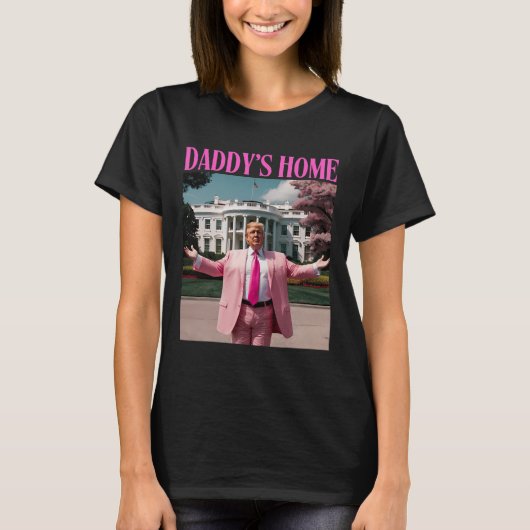 Grappig Trump Shirt Home Mannen Vrouwen (Voorkant)