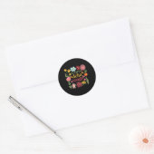 Grappig Trump shirt Ronde Sticker (Envelop)