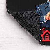 Grappig Trump Style Heart Hands Daddy's Home Fathe Muismat (Hoek)