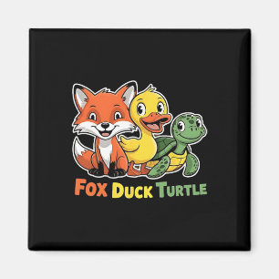 Grappig Trump Subtle Fox Duck Schildpad Leuk Dier Magneet
