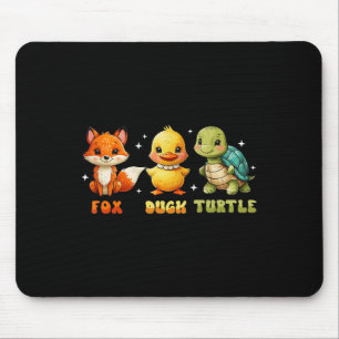 Grappig Trump Subtle Fox Duck Schildpad Leuk Dier Muismat